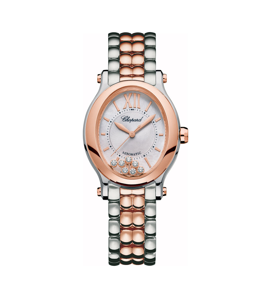 Chopard Happy Sport 18ct Rose Gold and Steel Mallory