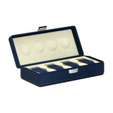 Scatola del Tempo Valigetta Midnight Blue and Cream Watch Box