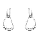 Georg Jensen Offspring Sterling Silver Drop Earrings