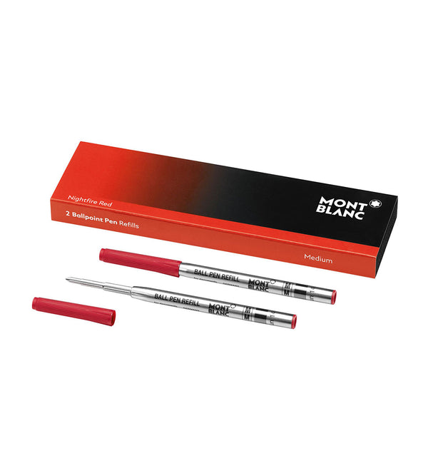 Montblanc Nightfire Red Ballpoint Refills Medium