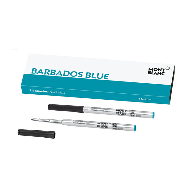 Montblanc Barbados Blue Ballpoint Refills Medium