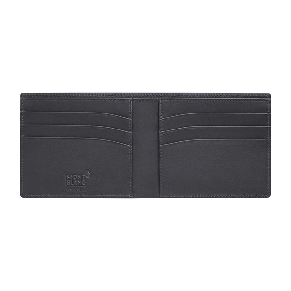 Montblanc Meisterstück Selection Lizard Print Grey Leather Six Credit Card Wallet