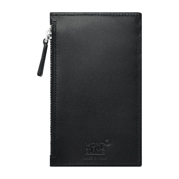 Montblanc Meisterstück Black Leather Five Credit Card Pocket Holder with Zip