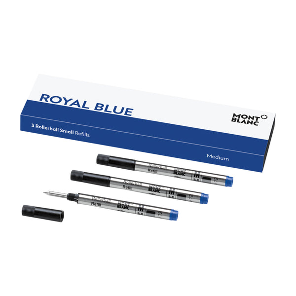 Montblanc Royal Blue Rollerball Refills Small