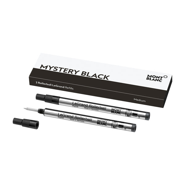 Montblanc LeGrand Mystery Black Rollerball Refills Medium