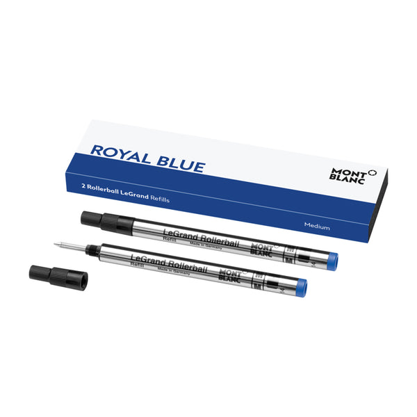 Montblanc LeGrand Royal Blue Rollerball Refills Medium