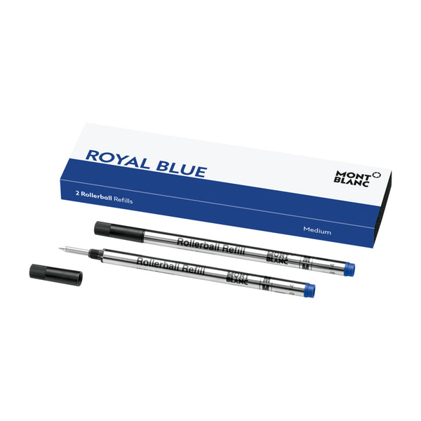 Montblanc Royal Blue Rollerball Refills Medium