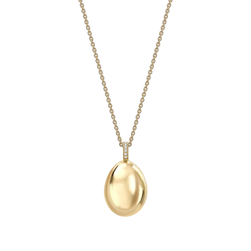 Fabergé Essence 18ct Yellow Gold and Diamond Pendant