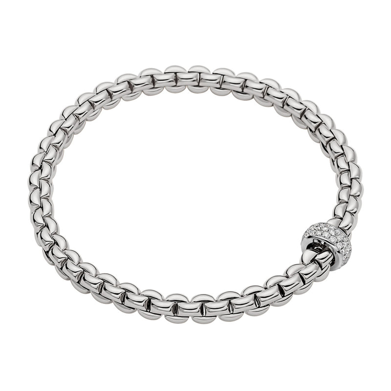 Fope Eka Flex'It 18ct White Gold Bracelet