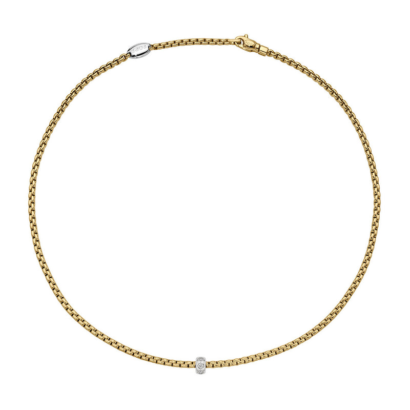 Fope Eka Flex'It 18ct Yellow Gold Necklace