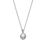 Chopard Happy Diamonds Icons 18ct White Gold Diamond Pendant and Chain