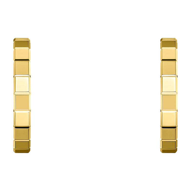 Chopard Ice Cube Mini 18ct Yellow Gold Earrings