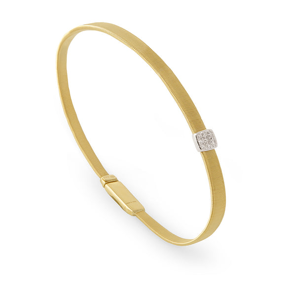 Marco Bicego Masai 18ct Yellow and White Gold Diamond Bracelet