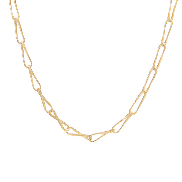 Marco Bicego Marrakech Onde 18ct Yellow Gold Link Necklace