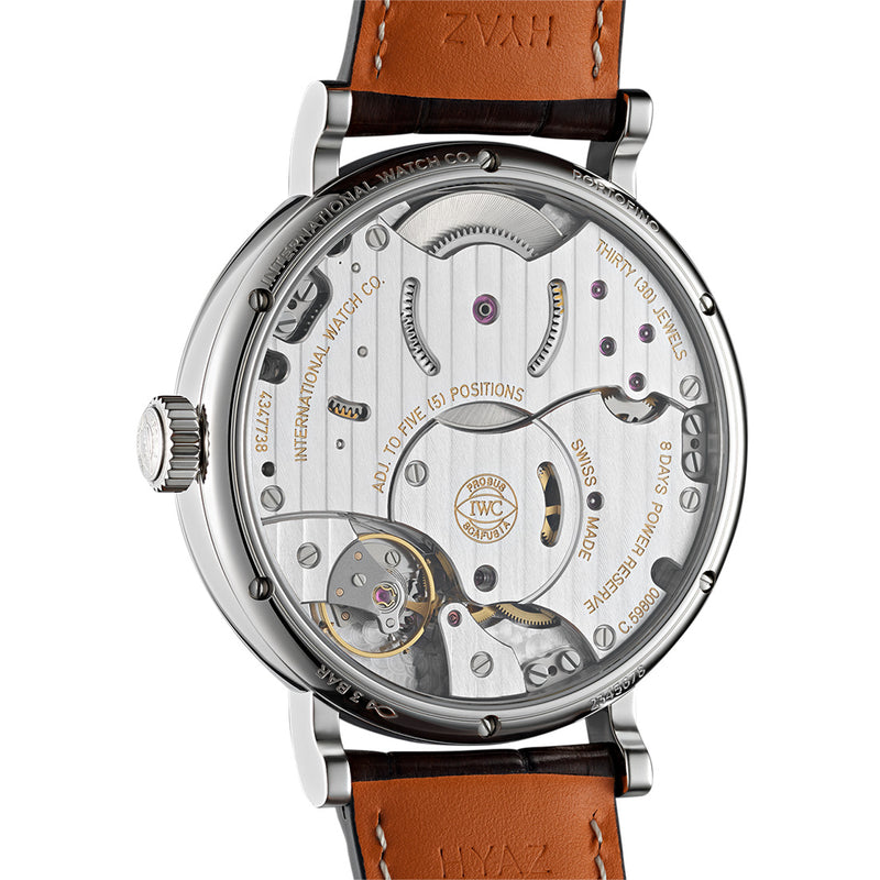 IWC Portofino Hand-Wound Moon Phase Steel