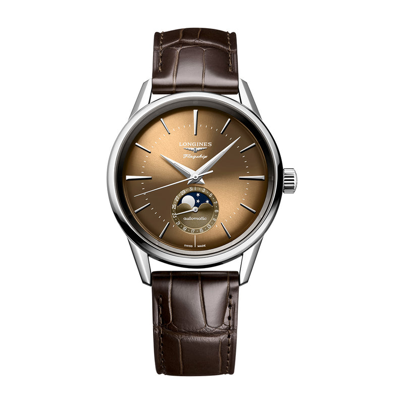 Longines Flagship Moonphase Steel