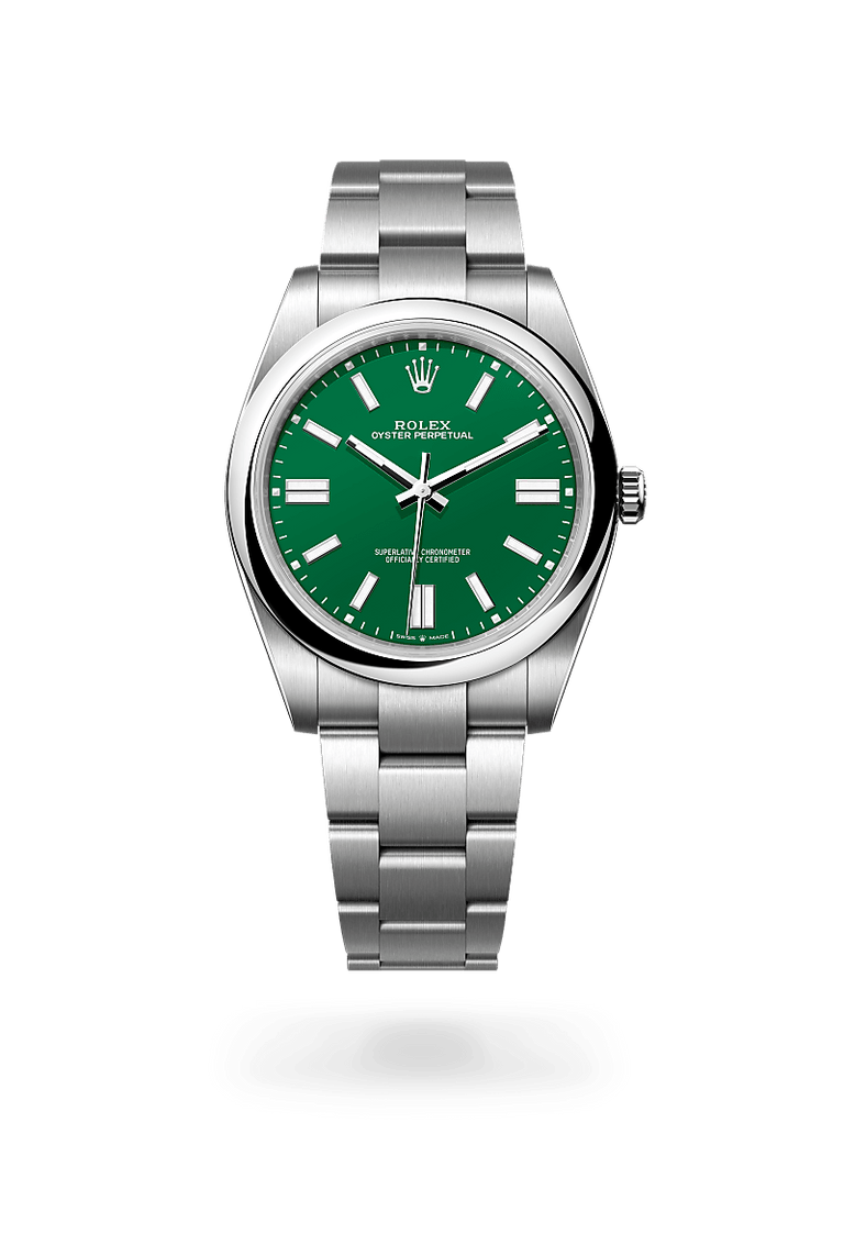 Rolex Oyster Perpetual in Oystersteel, M124300-0005 - Mallory Jewellers