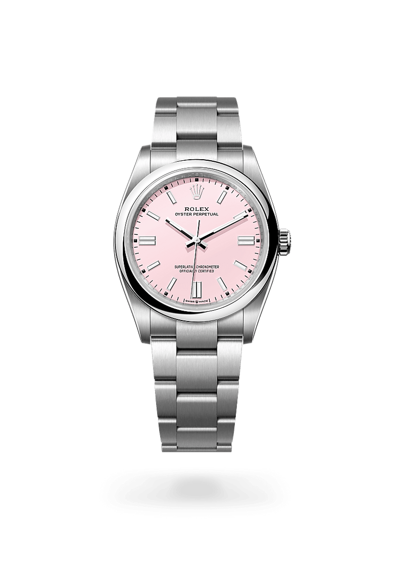 Rolex Oyster Perpetual in Oystersteel, M126000-0008 - Mallory Jewellers