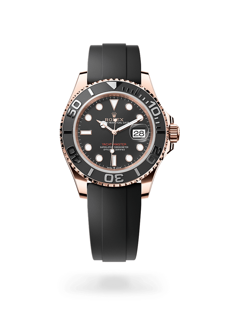 Rolex Yacht-Master in 18 ct Everose gold, M126655-0002 - Mallory Jewellers