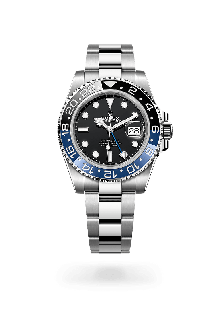 Rolex GMT-Master II in Oystersteel, M126710BLNR-0003 - Mallory Jewellers