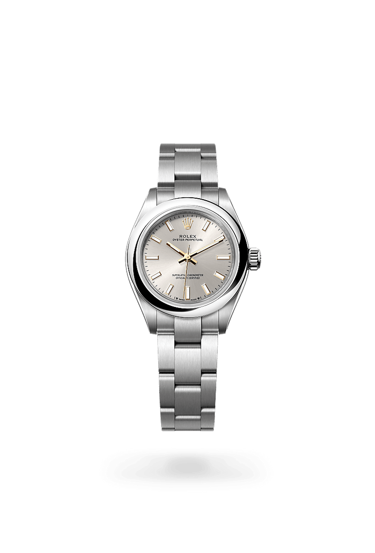 Rolex Oyster Perpetual in Oystersteel, M276200-0001 - Mallory Jewellers