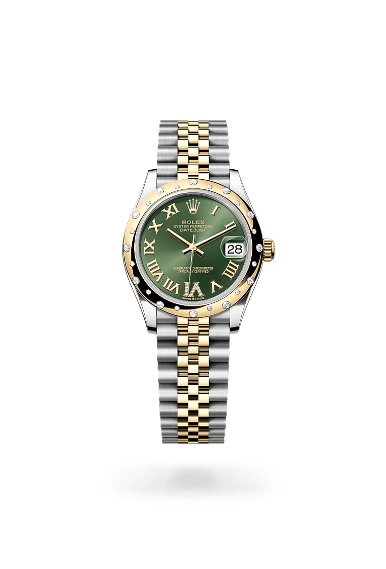 Rolex Datejust in Yellow Rolesor, M278343RBR-0016 - Mallory Jewellers