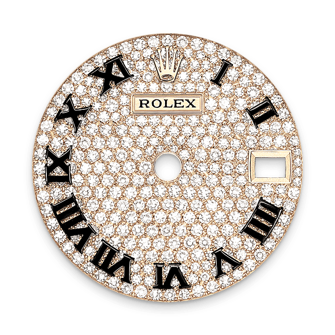 Diamond-Paved Dial