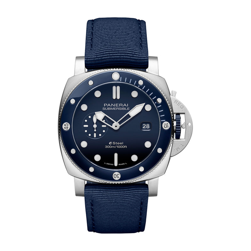 Panerai Submersible QuarantaQuattro Blu Profondo eSteel™