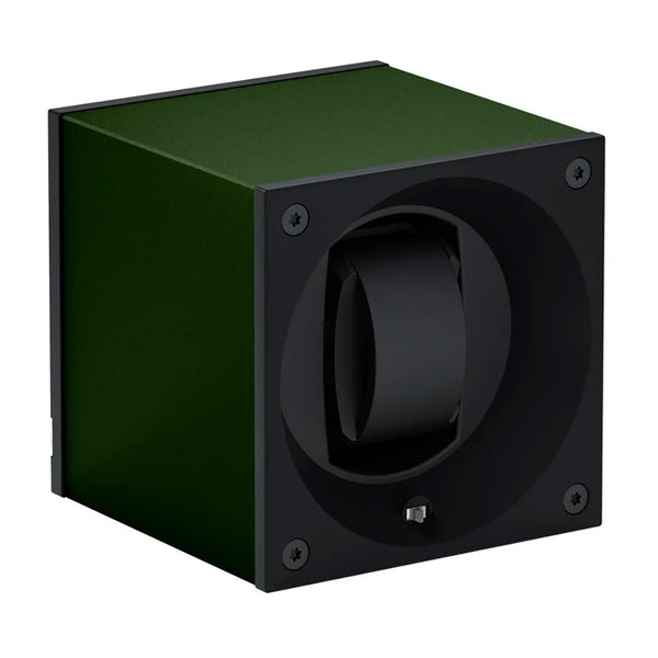 SwissKubik Masterbox Dark Green Aluminium Watch Winder