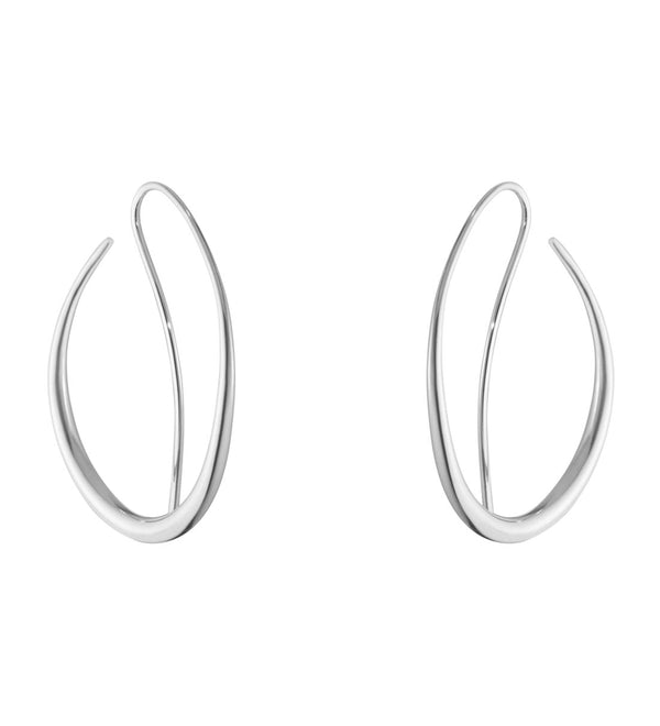 Georg Jensen Offspring Sterling Silver Hoop Earrings