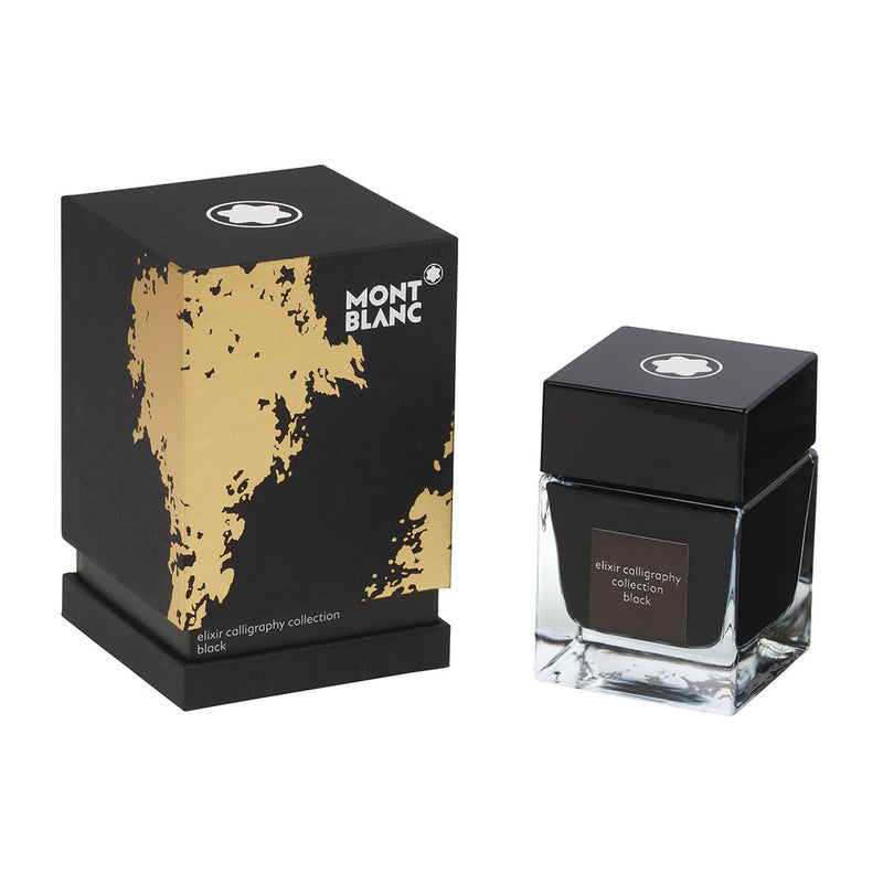 Montblanc Calligraphy Black Ink Bottle Exlixir 50ml