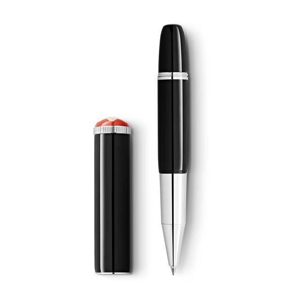 Montblanc Heritage Rouge Et Noir Baby Black Rollerball Pen