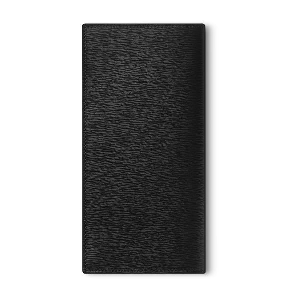 Montblanc Meisterstück 4810 Black Leather Fifteen Credit Card Wallet