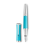 Montblanc Muses Maria Callas Turquoise Precious Resin Special Edition Fountain Pen (Medium Nib)