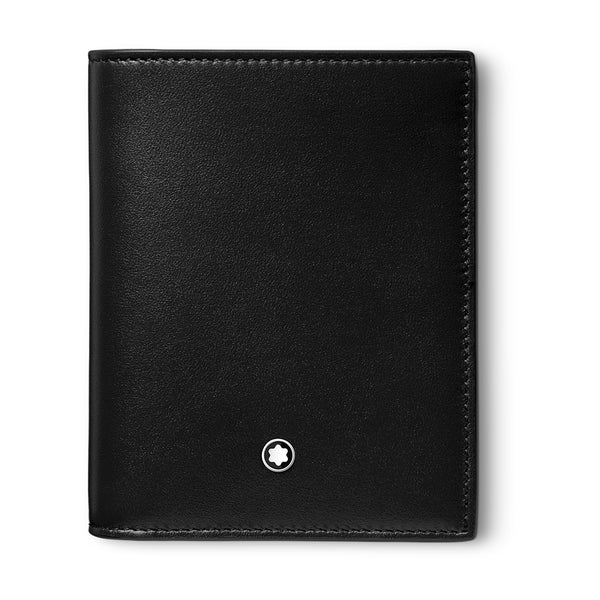 Montblanc Meisterstück Compact Black Six Credit Card Wallet