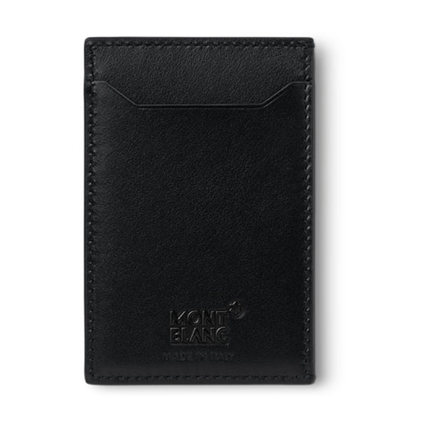 Montblanc Meisterstück Blue Leather Three Credit Card Pocket Holder