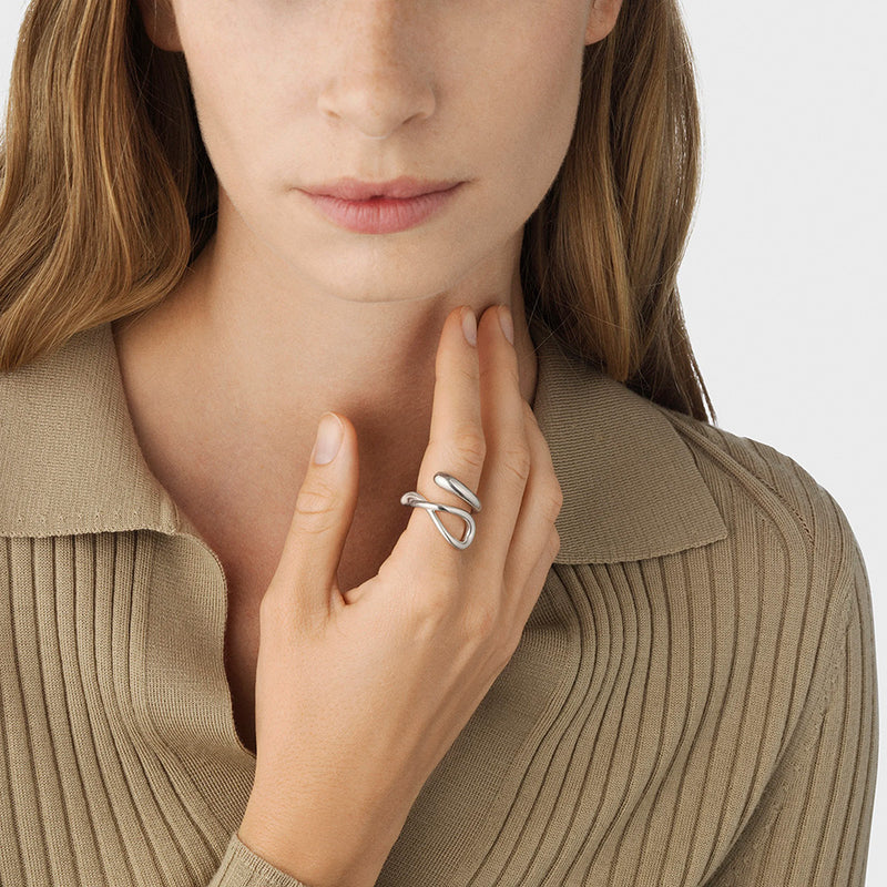 Georg Jensen Mercy Sterling Silver Ring