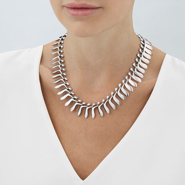 Georg Jensen Archive Sterling Silver Necklace