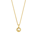 Chopard Happy Diamonds Icons 18ct Yellow Gold Diamond Pendant and Chain