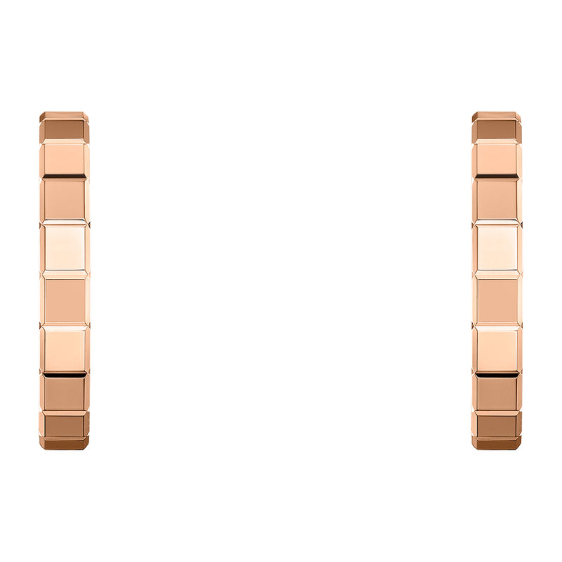 Chopard Ice Cube 18ct Rose Gold Earrings