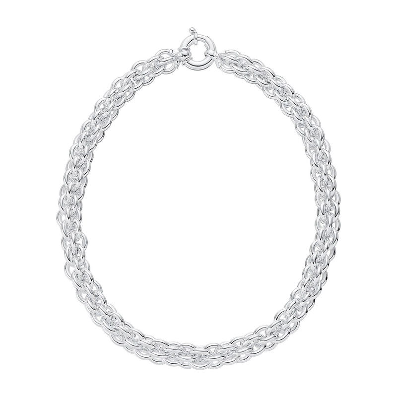 Sterling Silver Link Necklace