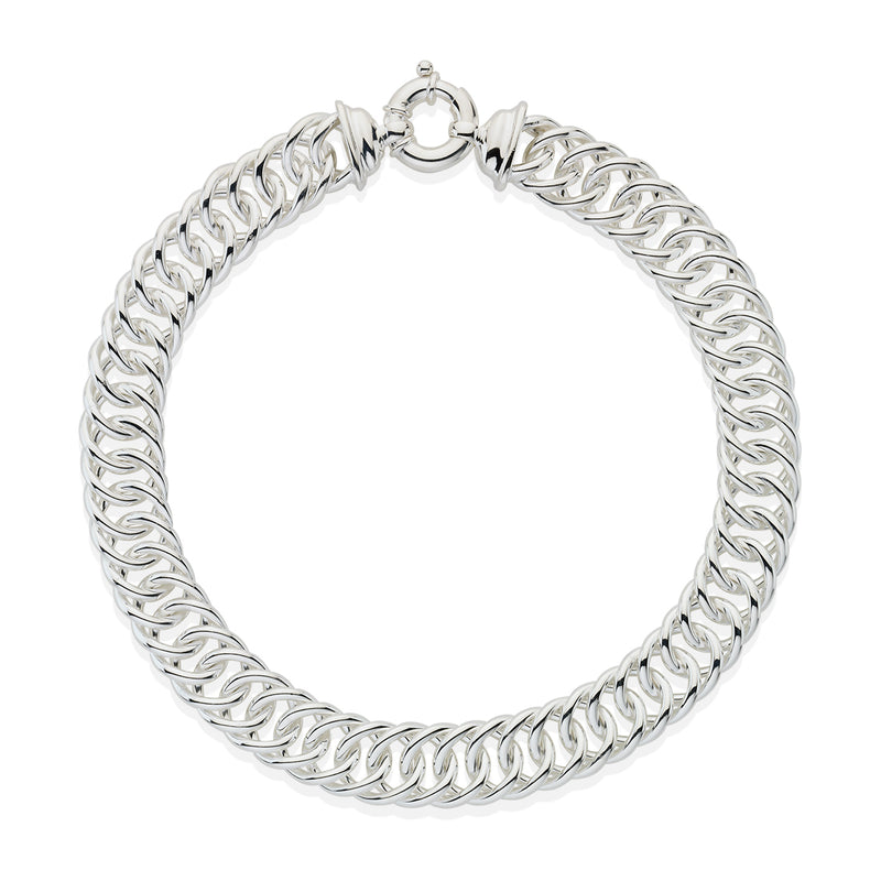 Sterling Silver Link Necklace