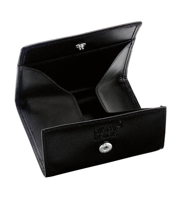 Montblanc Meisterstück Black Full Grain Cowhide Coin Case