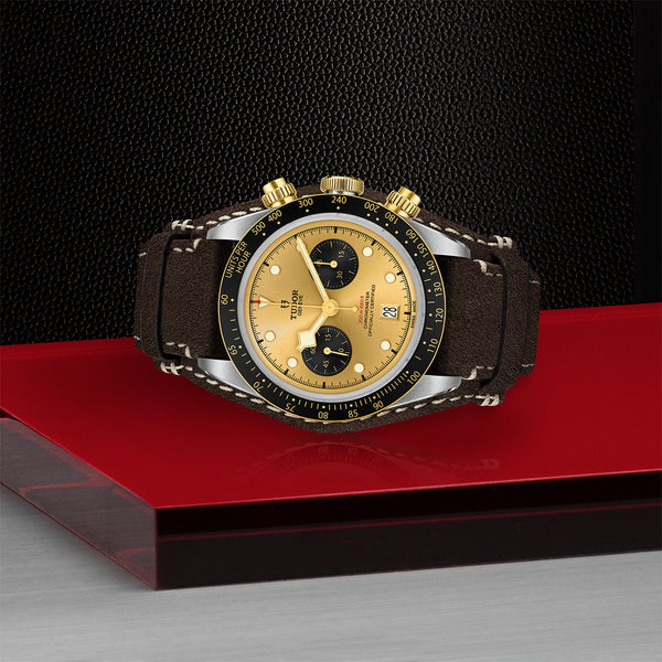 Tudor Black Bay Chrono S&G Steel and Yellow Gold