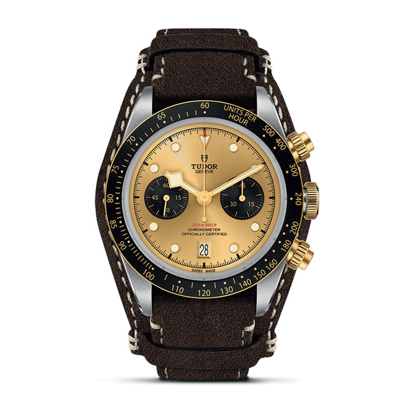 Tudor Black Bay Chrono S&G Steel and Yellow Gold