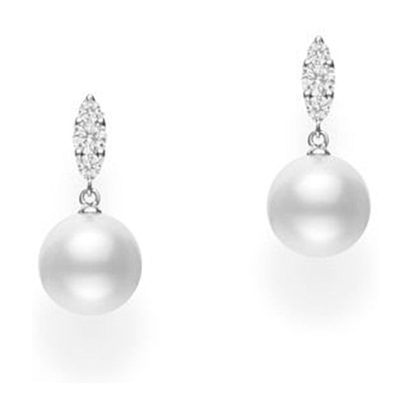 Mikimoto pearl sale drop earrings